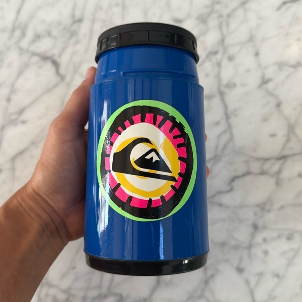Vintage Billabong Thermos Travel Mug  Plastic‎ Cup w/Lid
